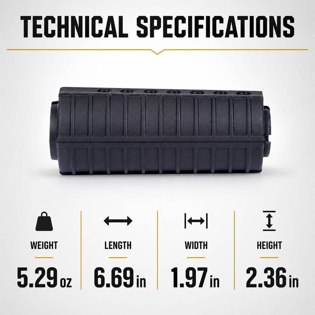 AR15/M16/M4 Double Heat Shield Hand Guard