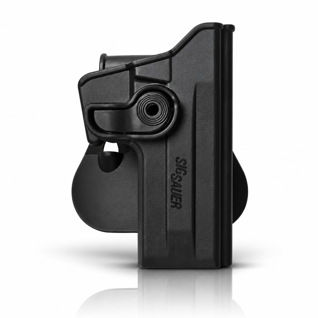 Level 2 Polymer Retention Holster for Sig Sauer P220, P228 / M11-A1 with Sig Sauer Rail (curved)