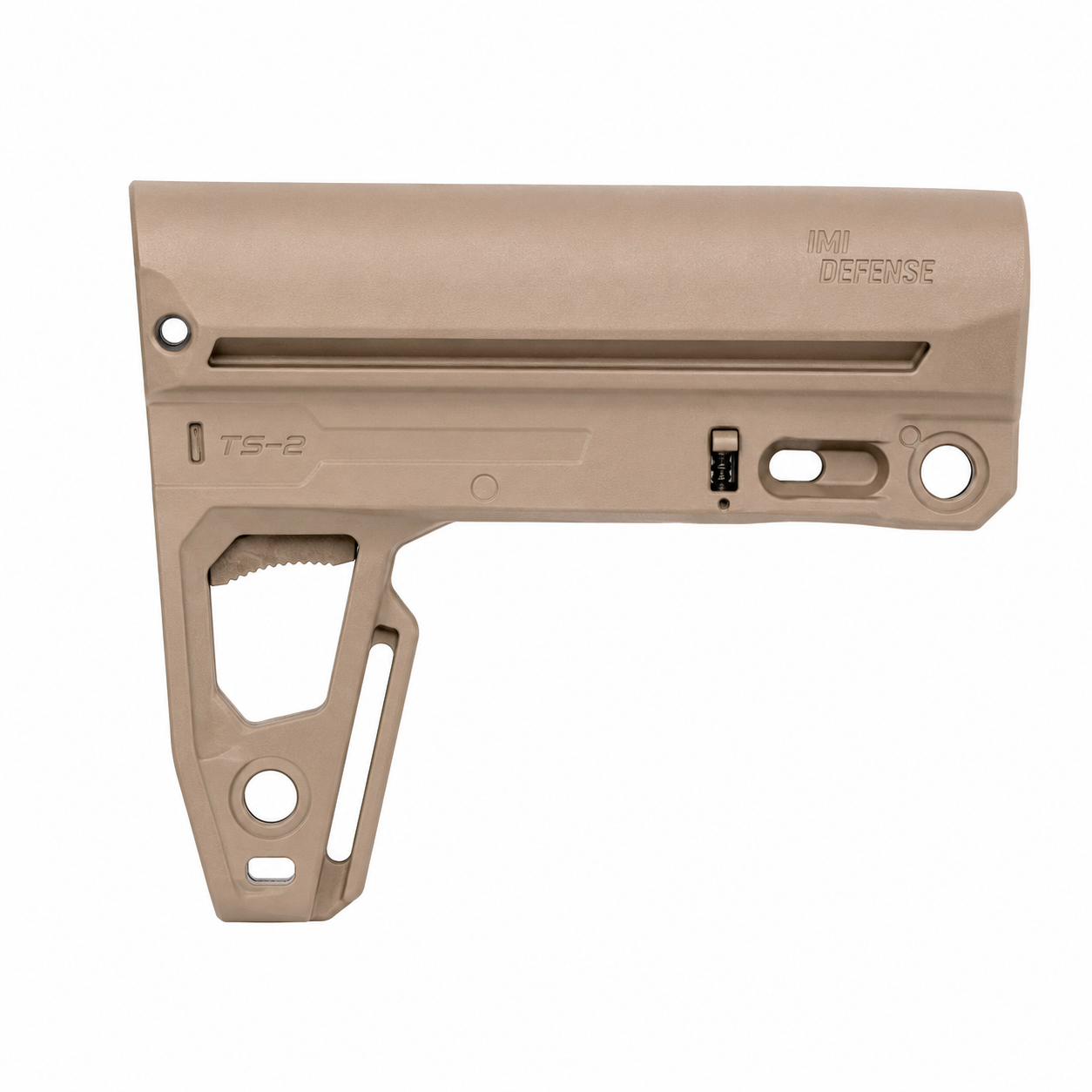 TS2 Tactical Stock with Extended Overmolded Buttplate for AR15/M16 Platforms