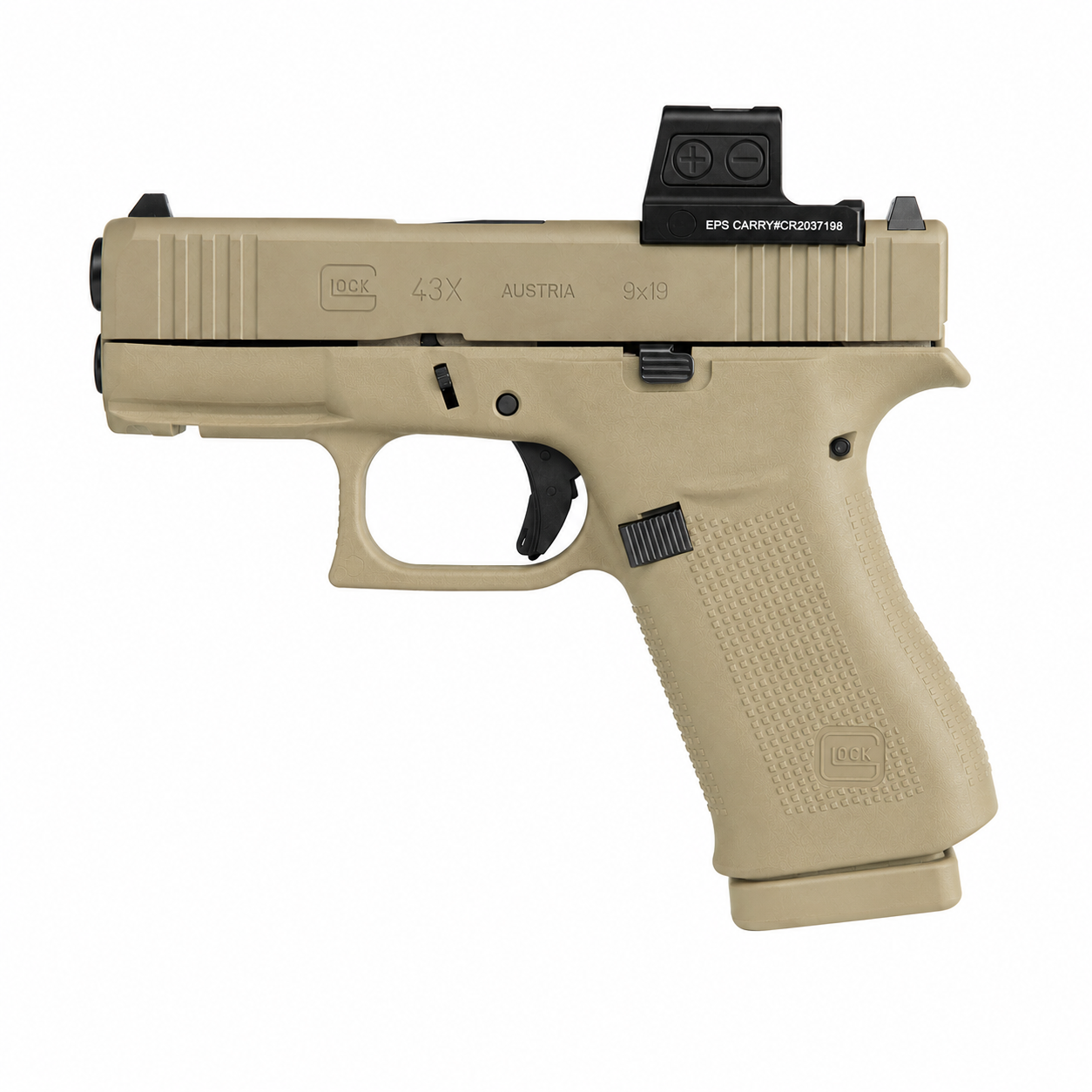 10 Round Polymer Magazine for Glock 43X & Glock 48