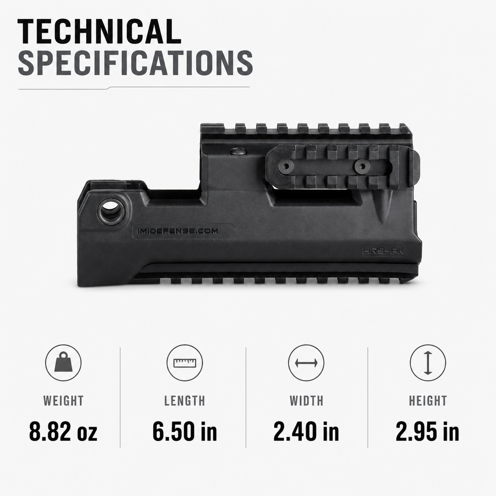 HRS AK47/AK74 Hand Guard Rail System W/Removable Picatinny Rail