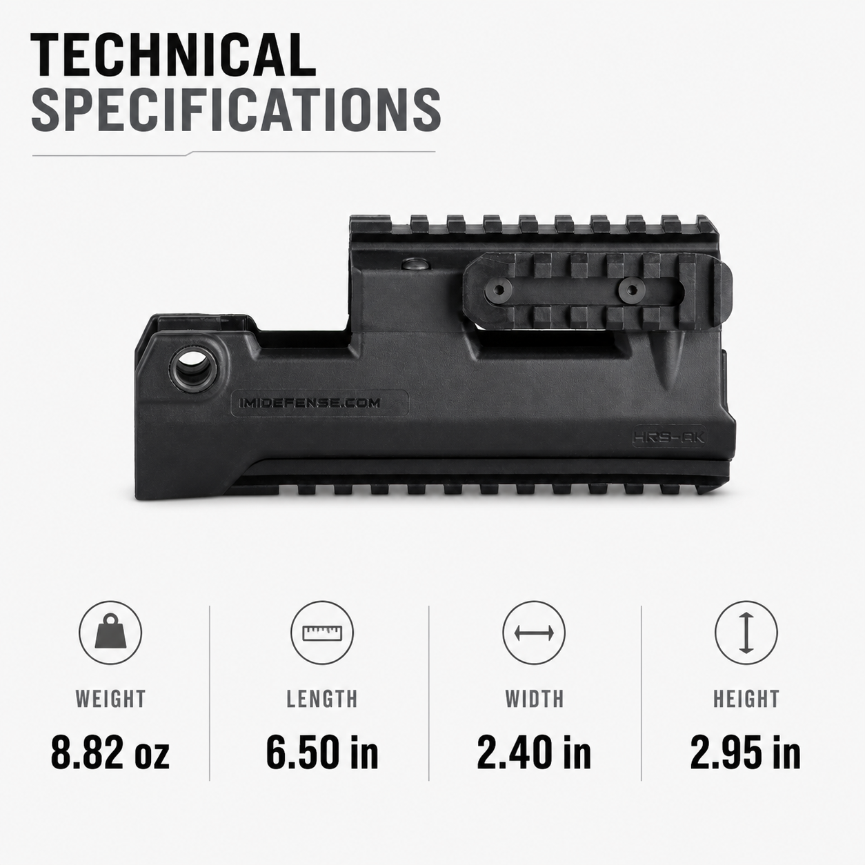 HRS AK47/AK74 Hand Guard Rail System W/Removable Picatinny Rail