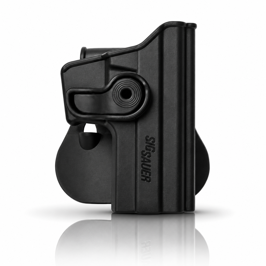 Level 2 Polymer Retention Holster for Sig Sauer P229 with Curved Rail