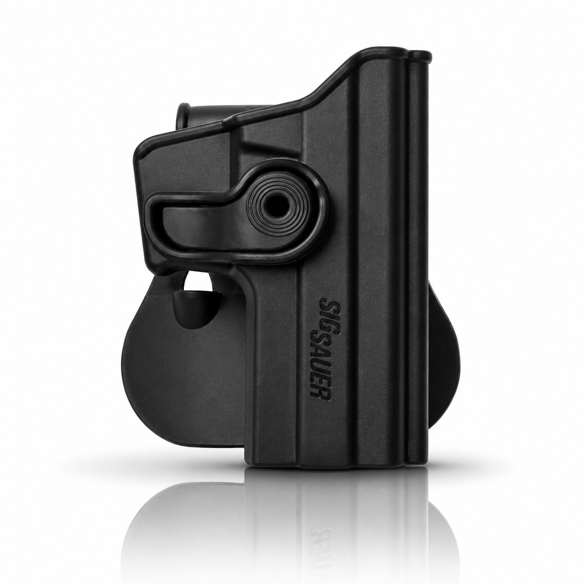 Level 2 Polymer Retention Holster for Sig Sauer P229 with Curved Rail