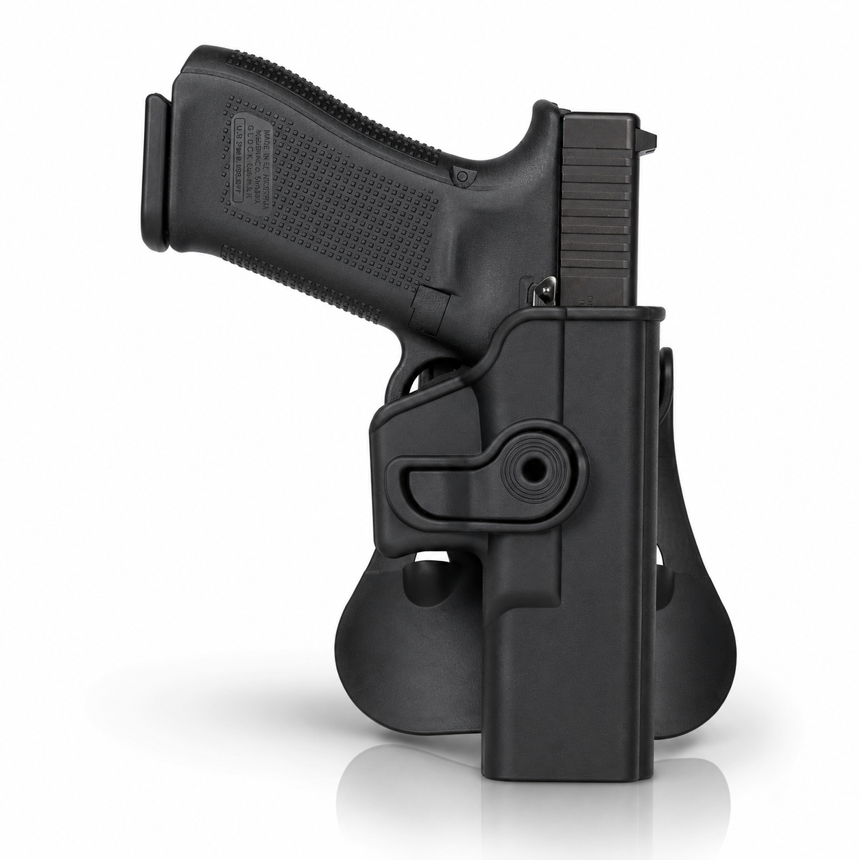 Level 2 Retention Roto Paddle Holster for Glock 17/22/28/31/34