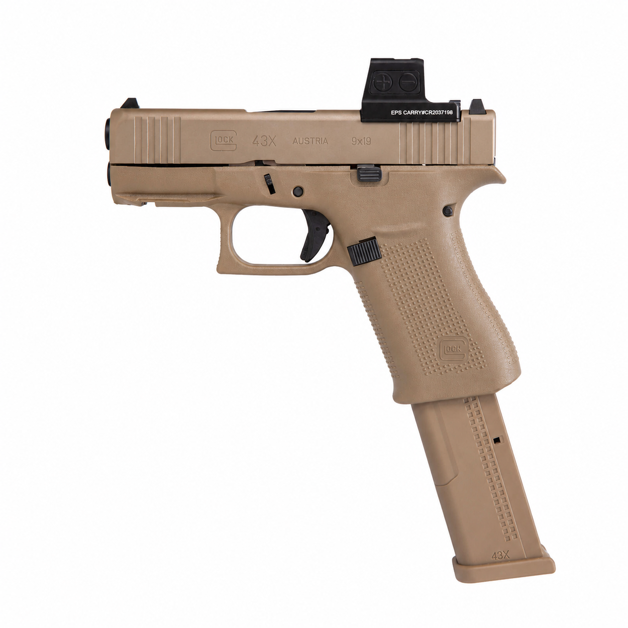 18-Round Polymer Magazine for Glock 43X & Glock 48