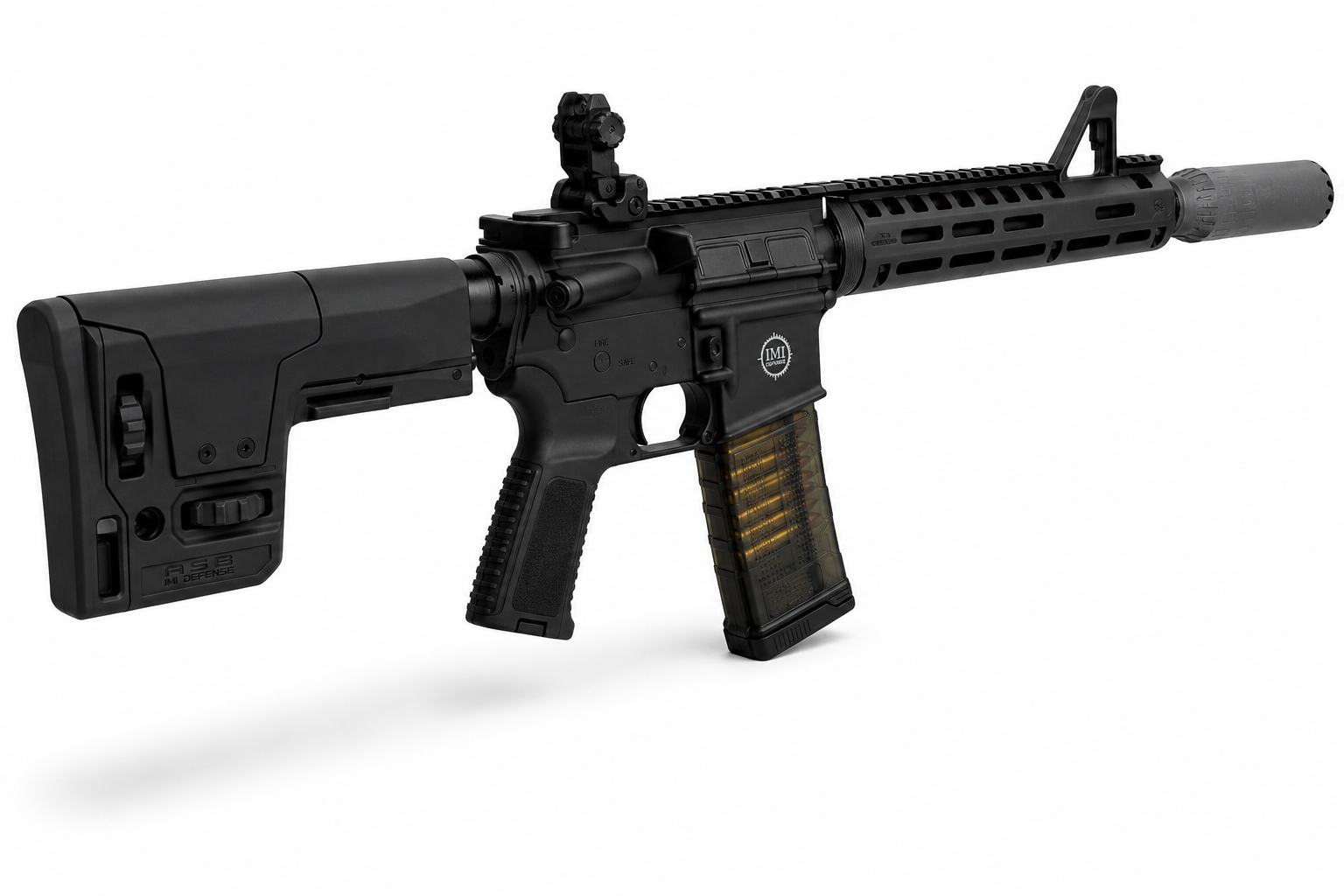 ASB Adjustable Sniper Stock for AR15 Platforms