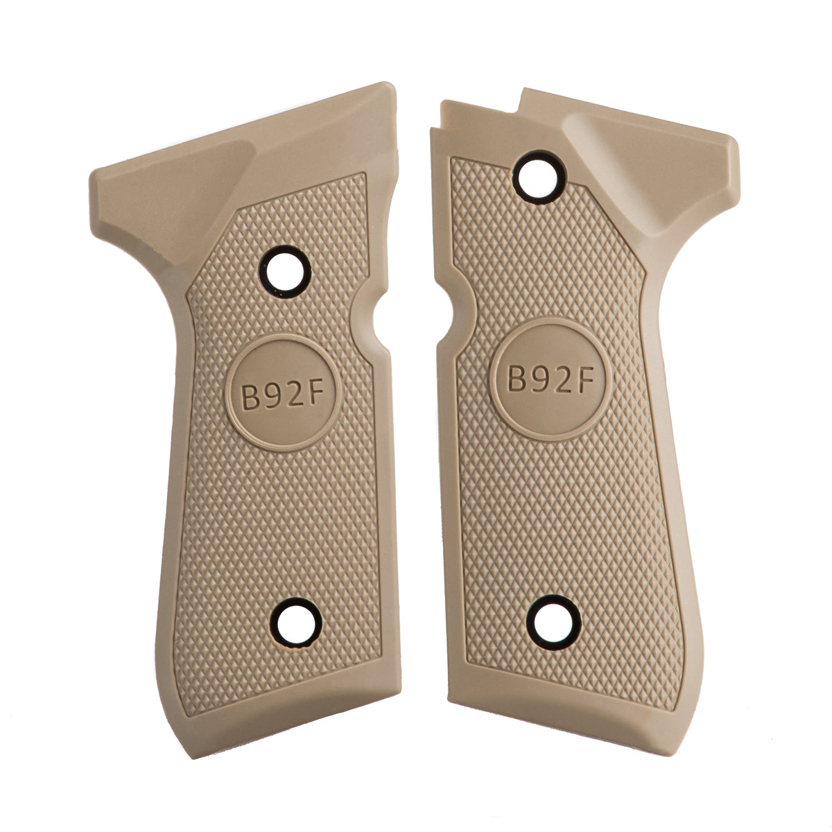 Overmolded Beretta 92F Pistol Grip Set