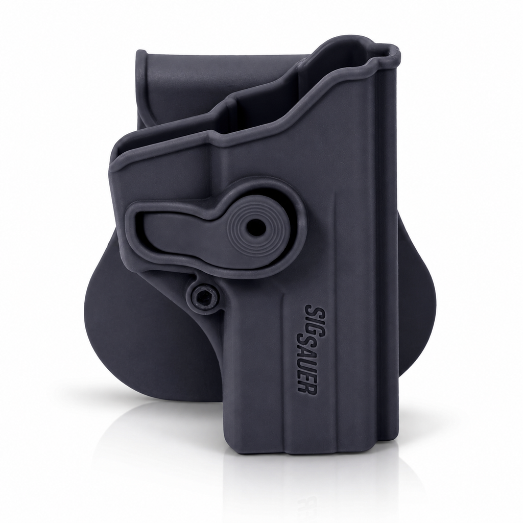 Level 2 Polymer Retention Holster for Sig Sauer P250 FS & Compact with Curved Sig Sauer Rail