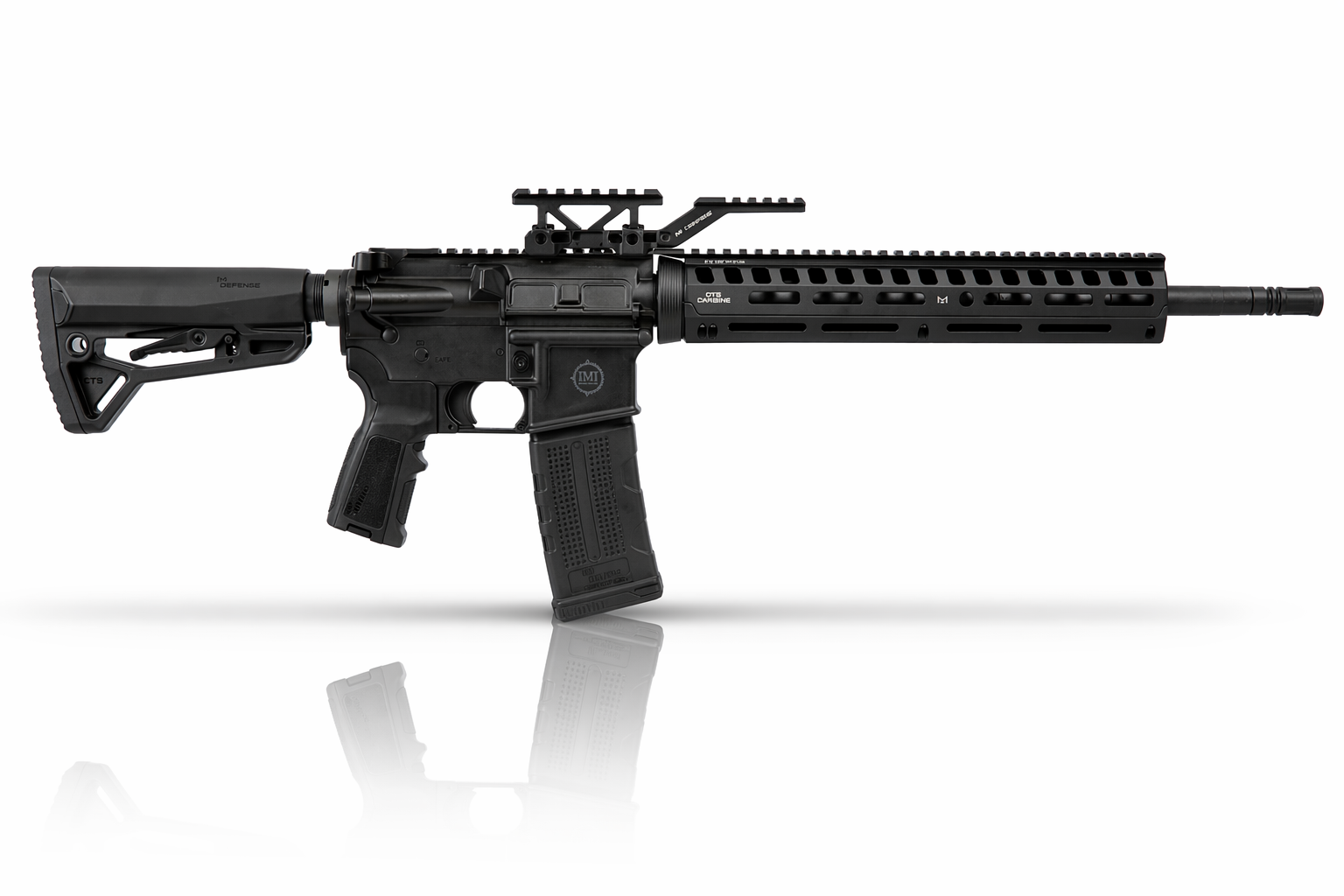 Aluminum OTS® Full Rail M-Lok® Carbine length Handguard