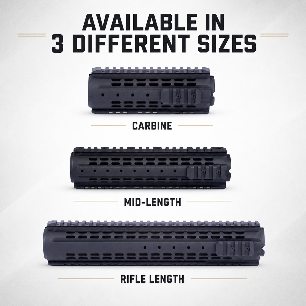MRS AR15 Modular Quad Rail System