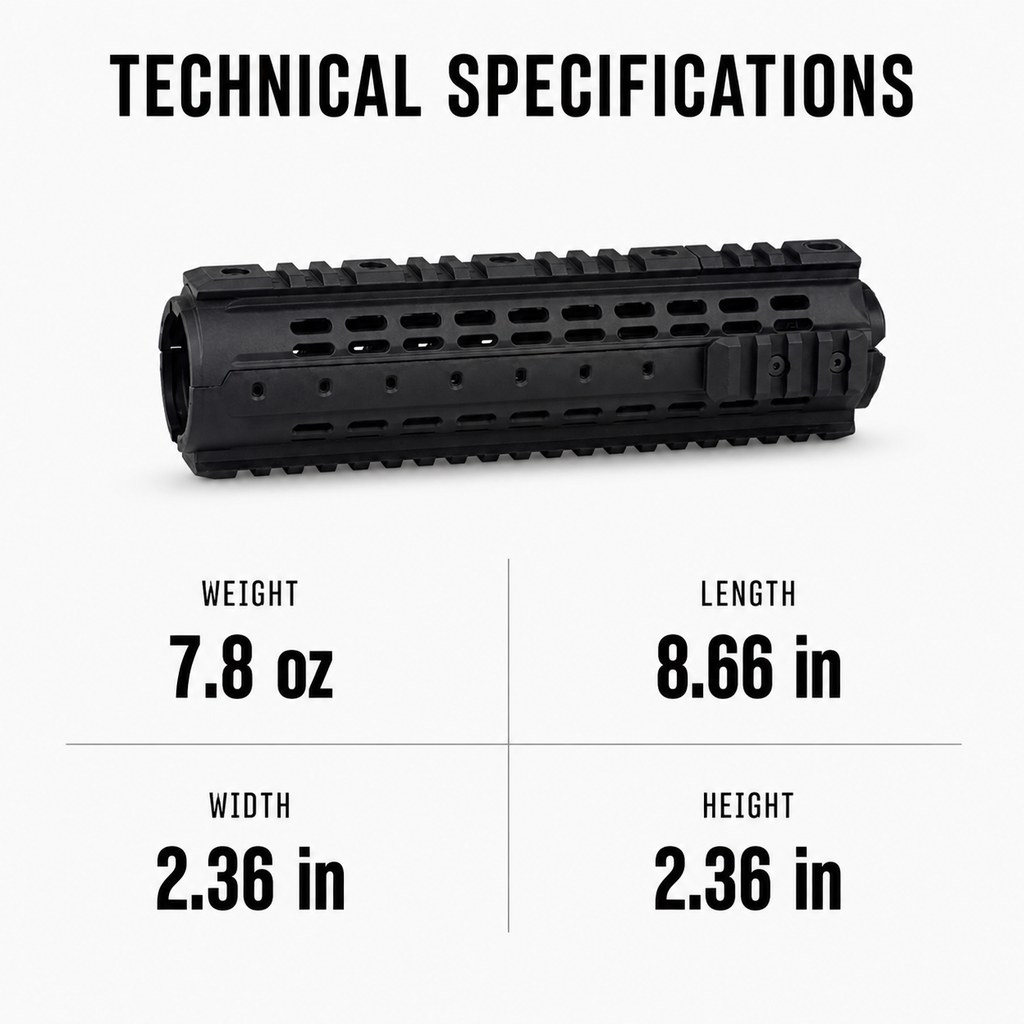 MRS AR15 Modular Quad Rail System