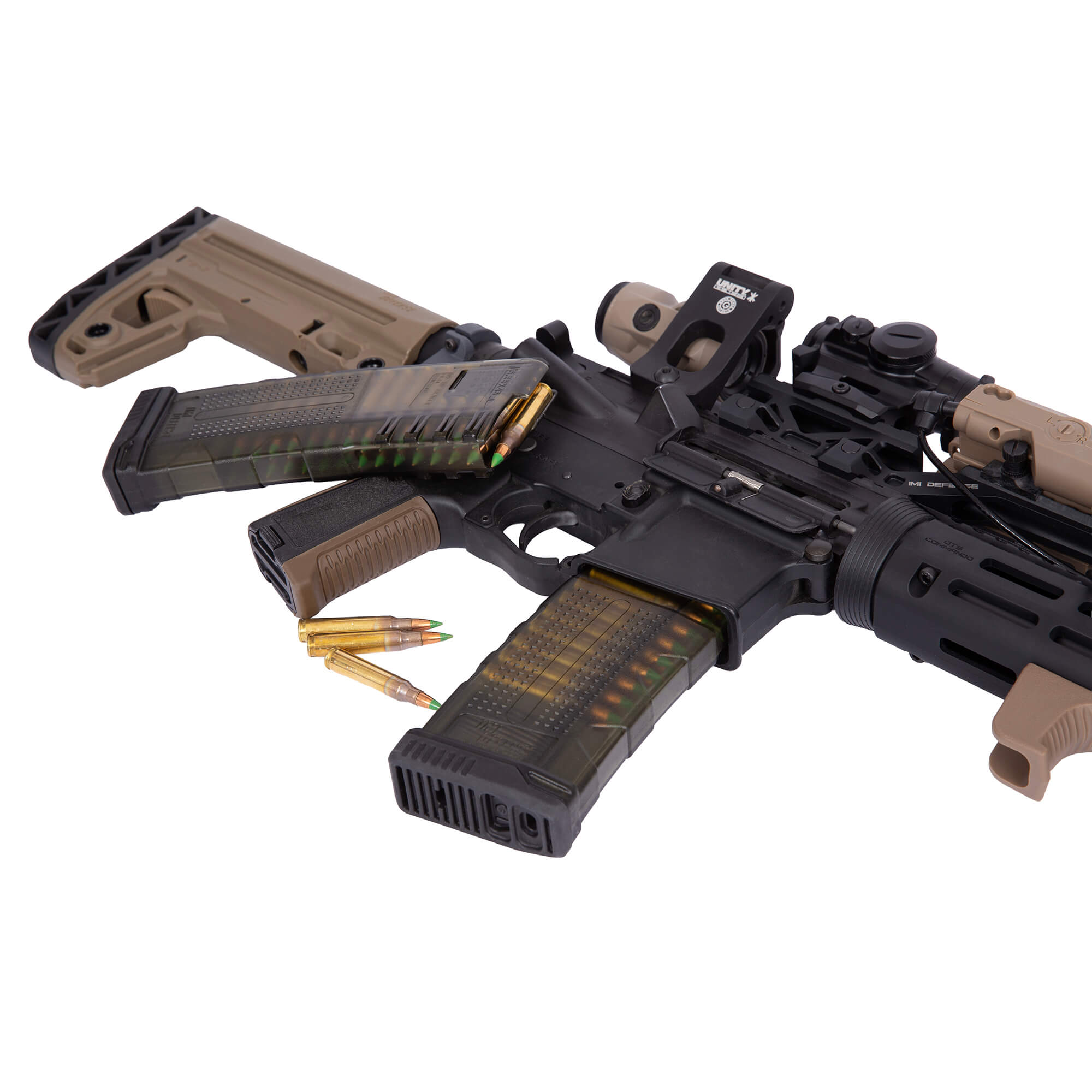 HT G7 30RD Hybrid Smoke Black – Transparent Magazine for M4/M16 5.56/.223