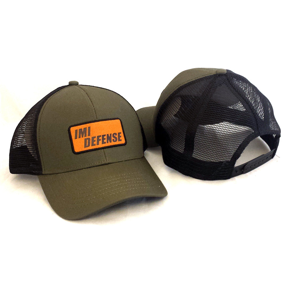 Green IMI Defense™ Leather Patch SNAPBACK Hat