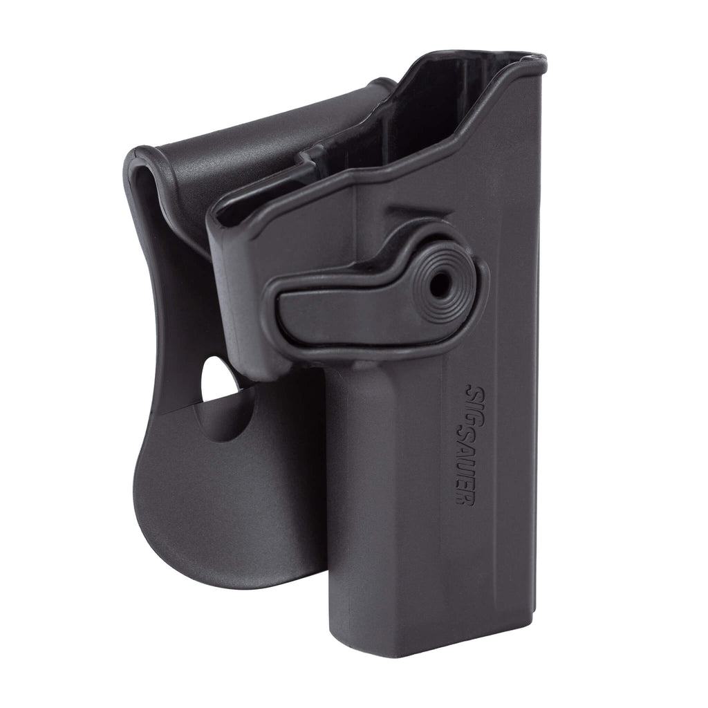 Level 2 Polymer Retention Holster for Sig Sauer P220, P228 / M11-A1 with Sig Sauer Rail (curved)