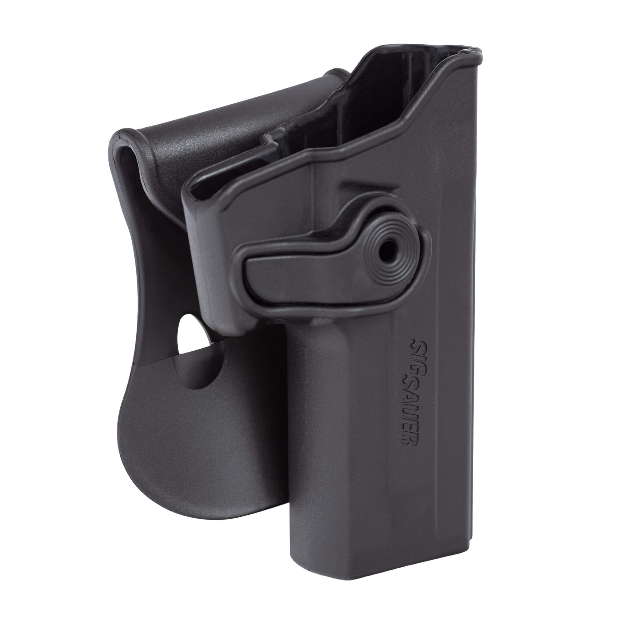 Level 2 Polymer Retention Holster for Sig Sauer P220, P228 / M11-A1 with Sig Sauer Rail (curved)