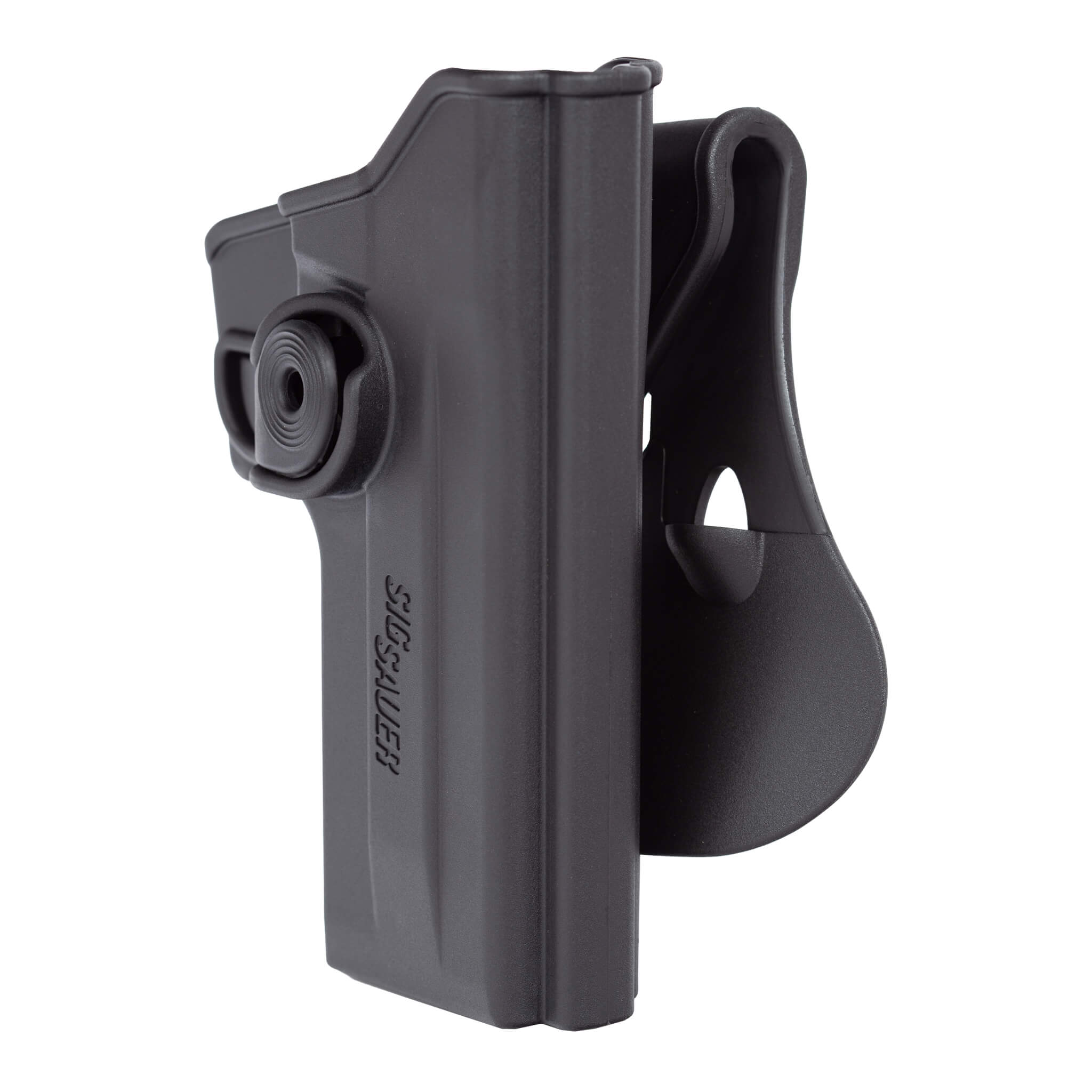 Level 2 Polymer Retention Holster for Sig Sauer P220, P228 / M11-A1 with Sig Sauer Rail (curved)