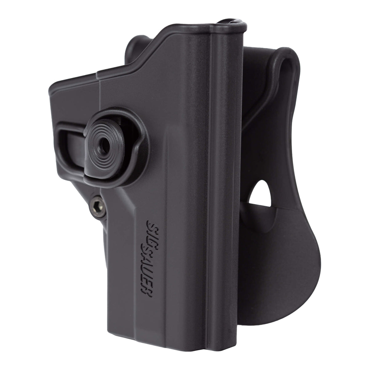Level 2 Polymer Retention Holster for Sig Sauer P225 / P229 with Curved Rail – 9mm