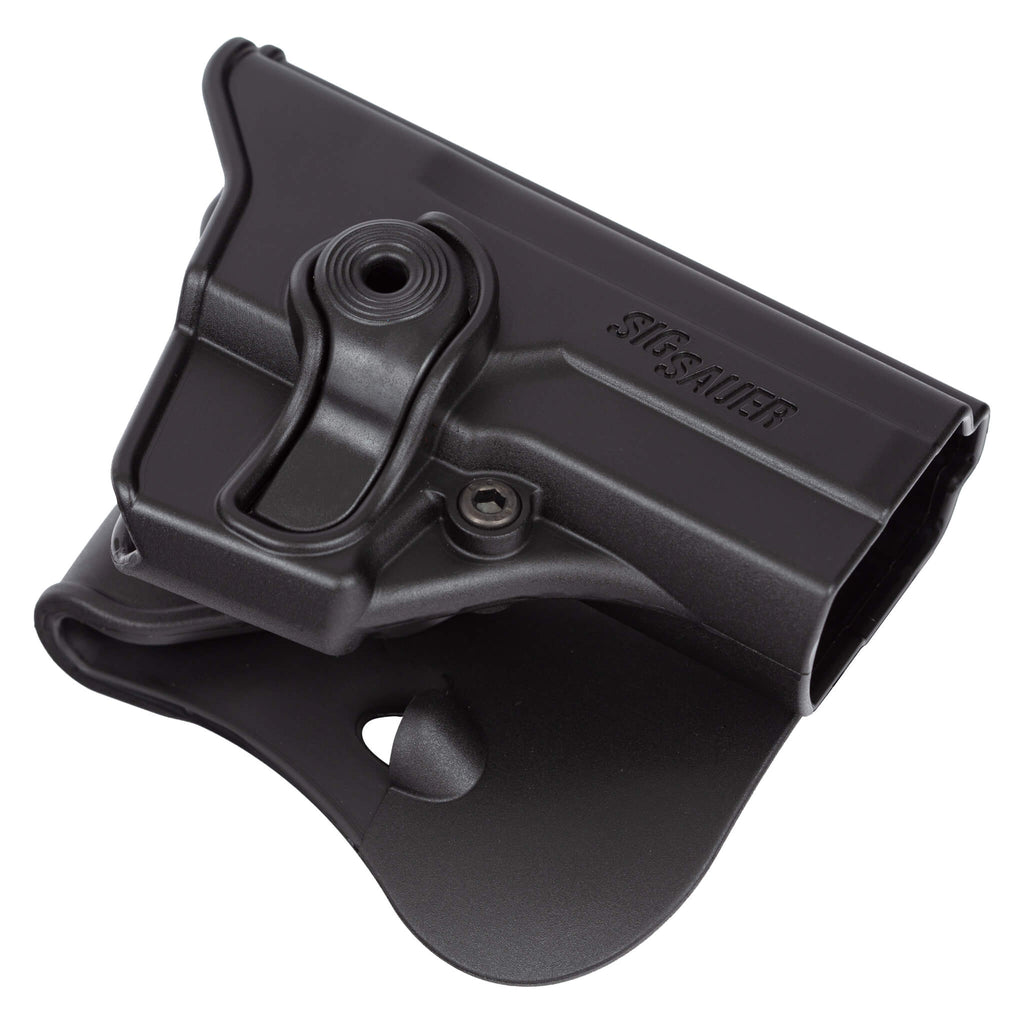 Level 2 Polymer Retention Holster for Sig Sauer P225 / P229 with Curved Rail – 9mm