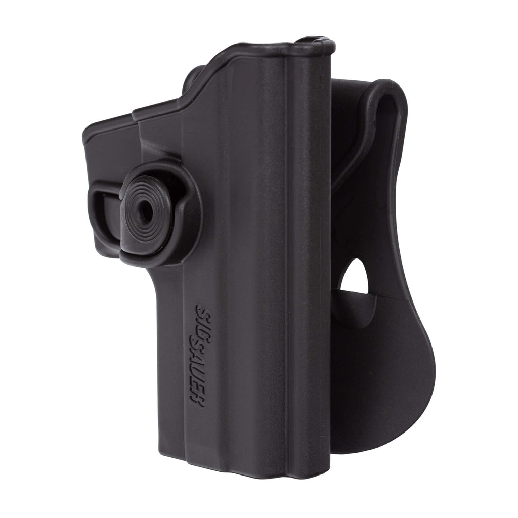Level 2 Polymer Retention Holster for Sig Sauer P250 FS & Compact with Curved Sig Sauer Rail