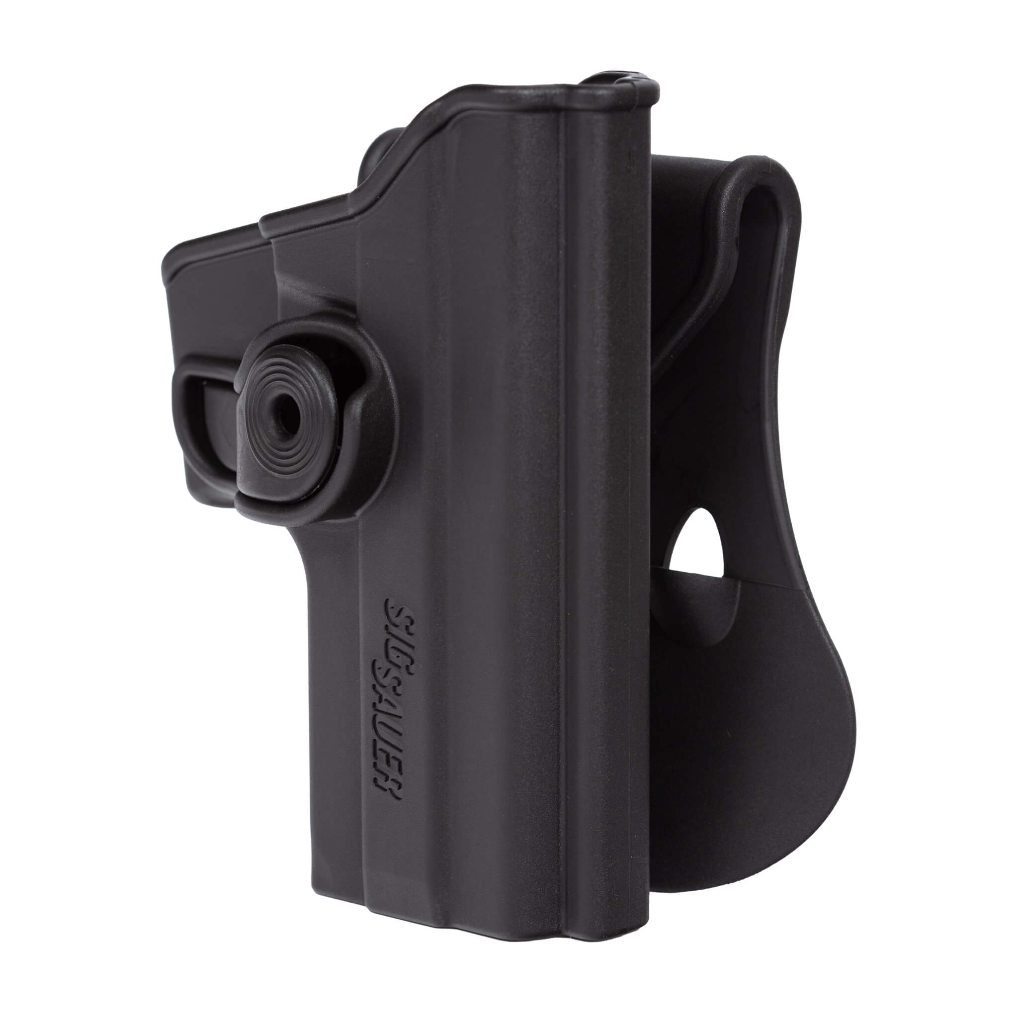 Level 2 Polymer Retention Holster for Sig Sauer P250 FS & Compact with Curved Sig Sauer Rail