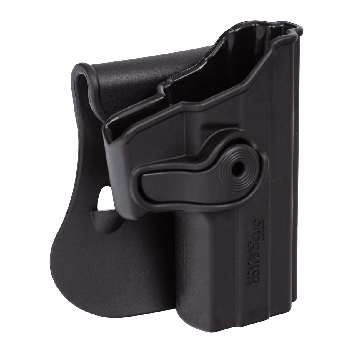 Level 2 Polymer Retention Holster for Sig Sauer P250 FS & Compact with Curved Sig Sauer Rail