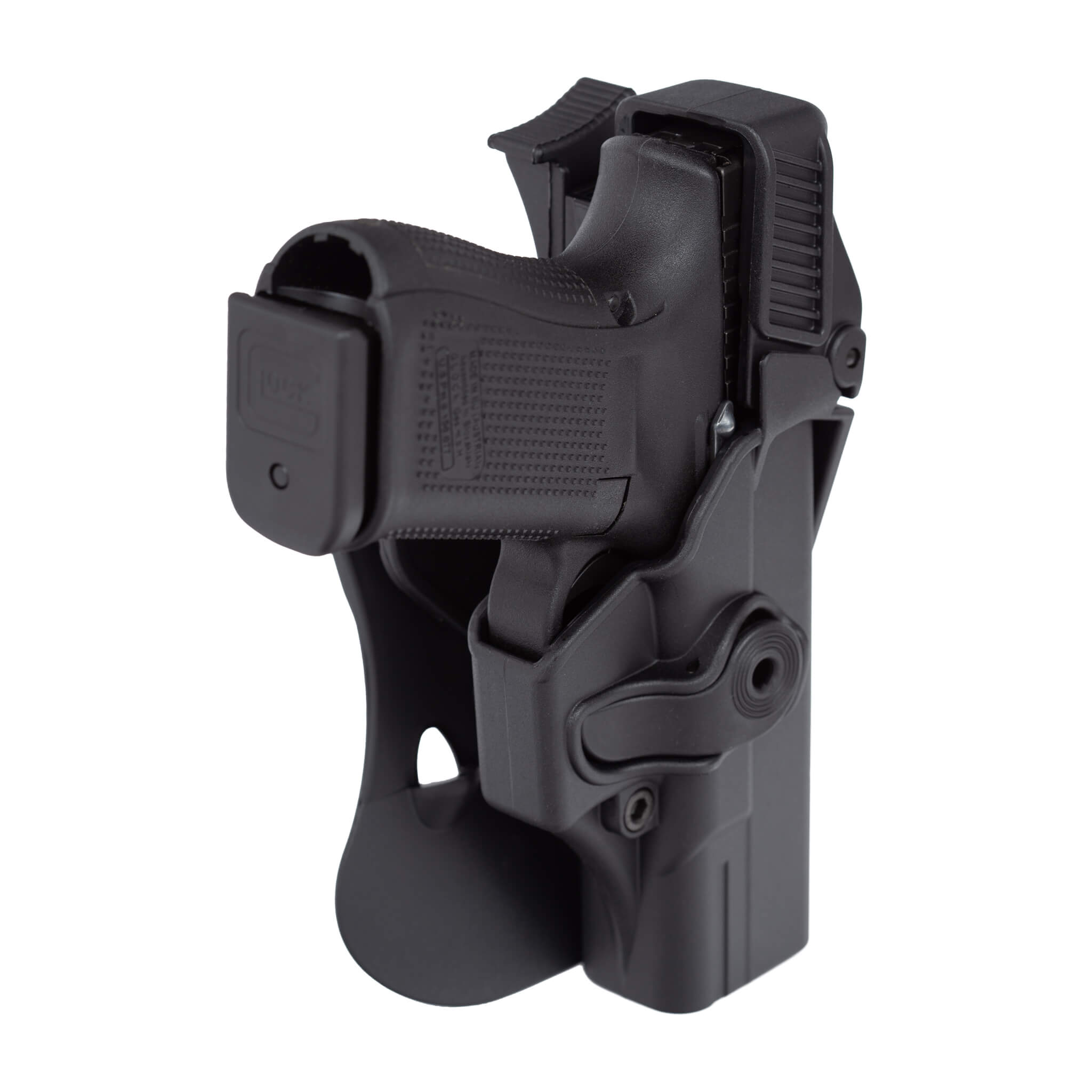 Level 3 Polymer Retention Roto Paddle Holster for Glock 19/19X/23/25/28/32/45