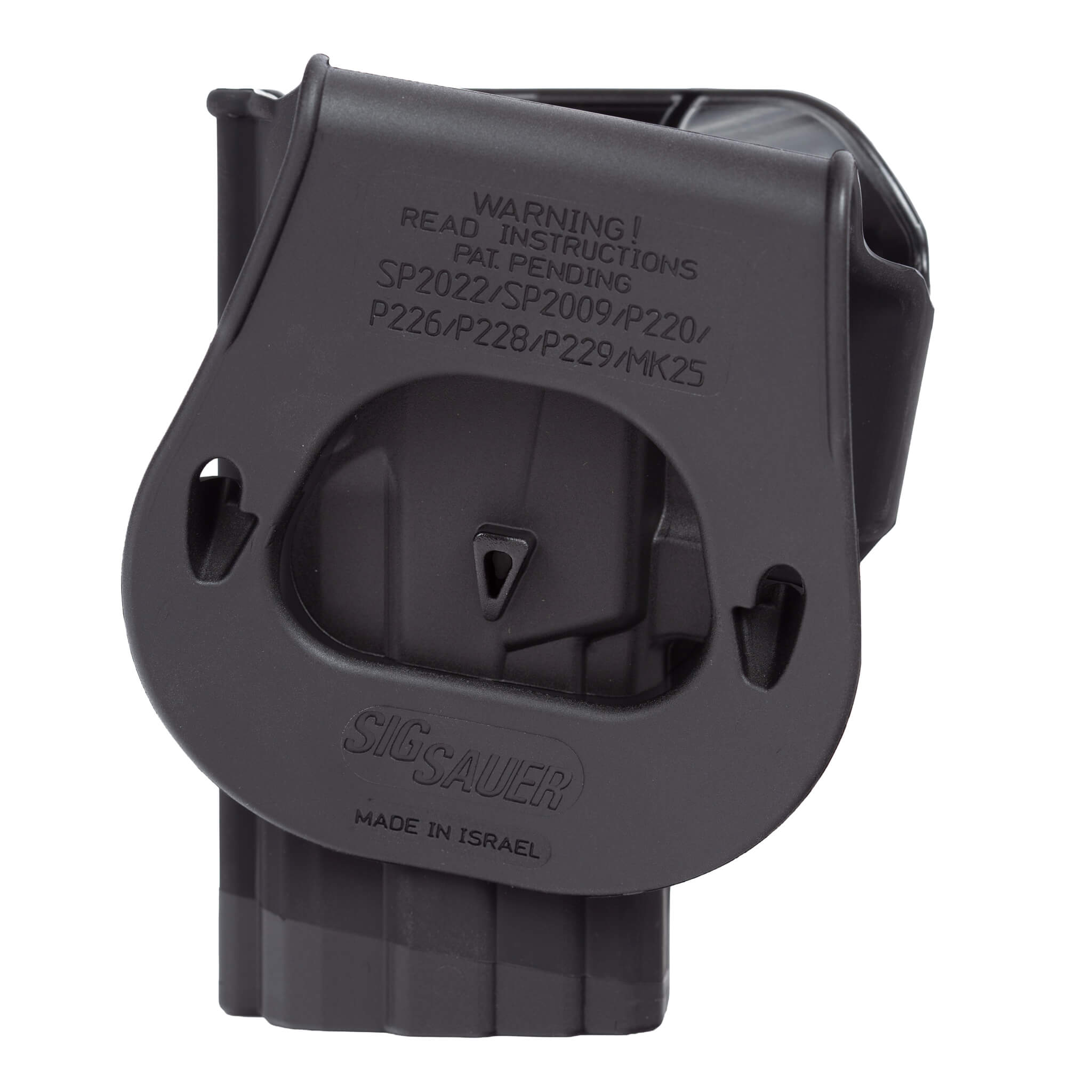 SG3 Polymer Paddle Holster for Sig Sauer P320 Full Size / P250 Polymer Paddle Holster
