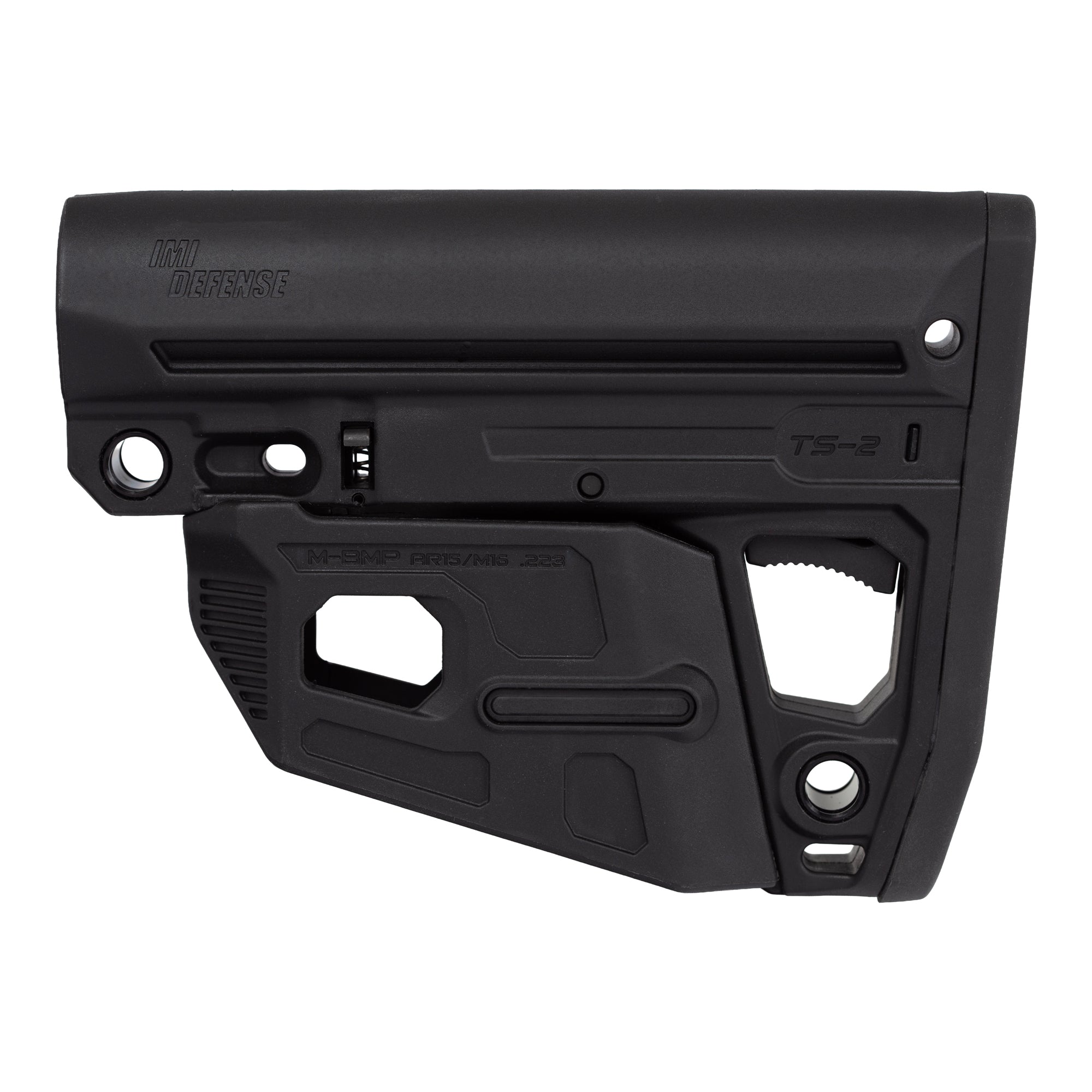 TS2 Tactical Stock with Magwell & Extended Overmolded Buttplate for AR15/M16 Platforms
