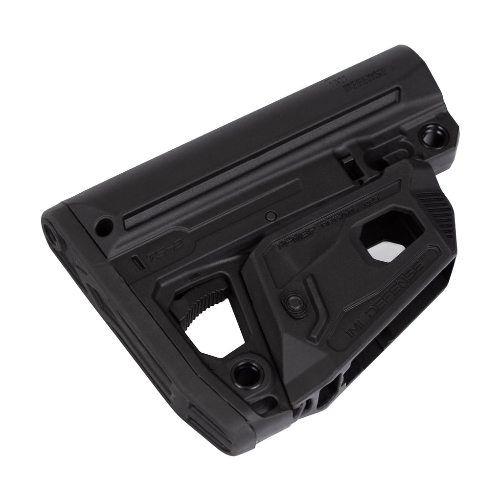 TS2 Tactical Stock with Magwell & Extended Overmolded Buttplate for AR15/M16 Platforms