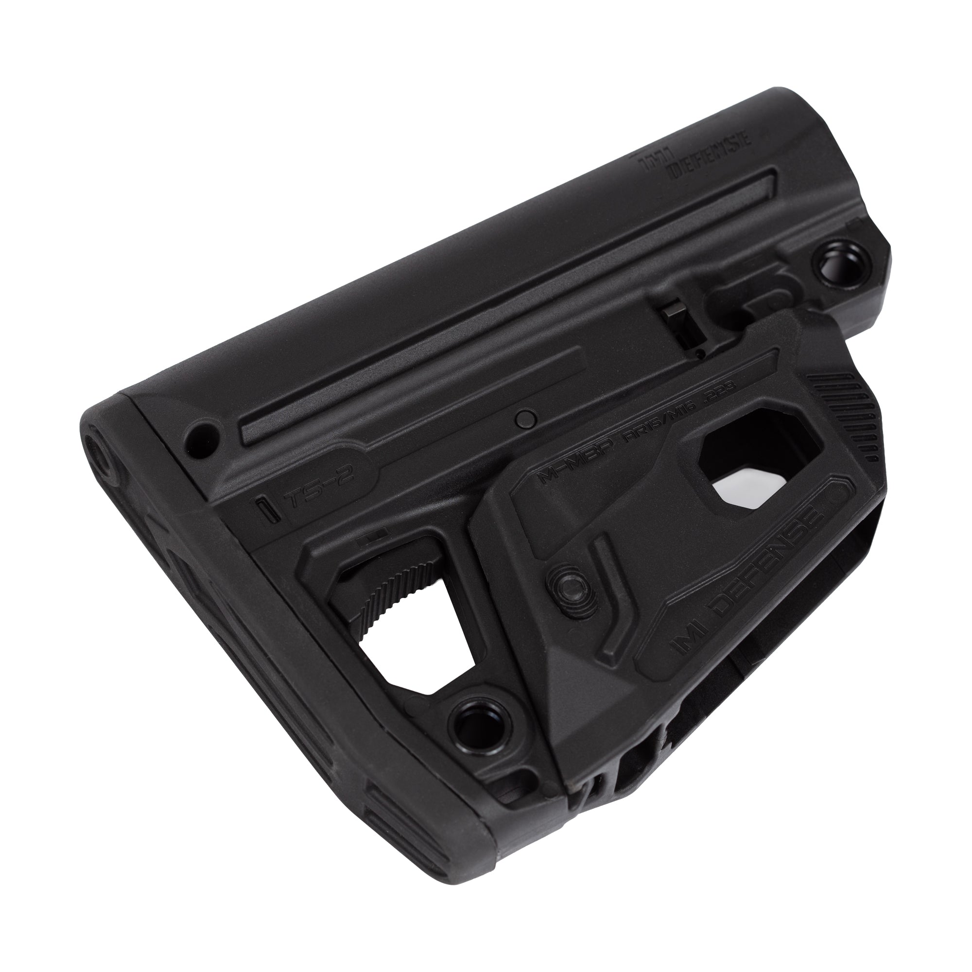 TS2 Tactical Stock with Magwell & Extended Overmolded Buttplate for AR15/M16 Platforms