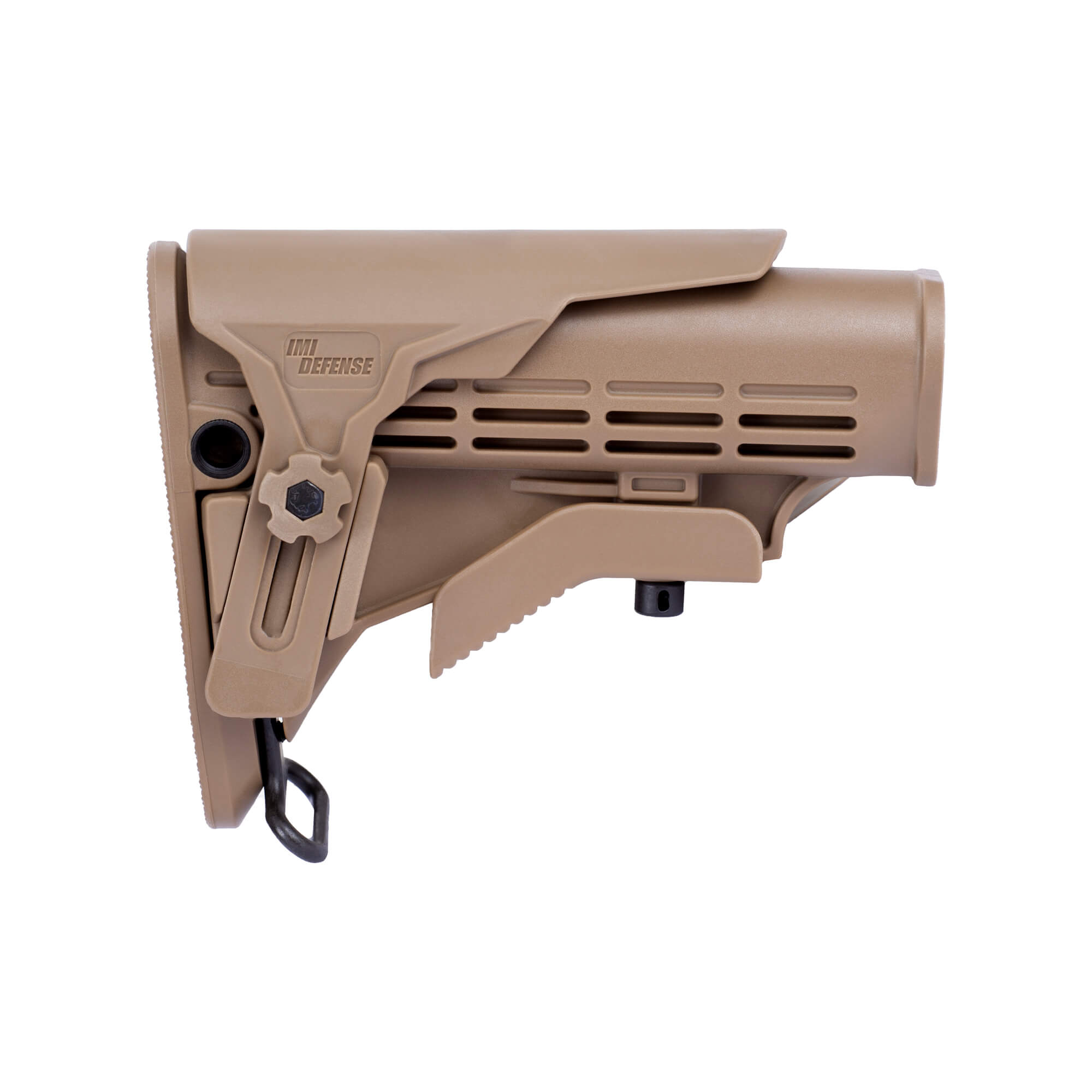 M4 Enhanced Stock with Polymer Cheek Rest for AR15/M16 Platforms