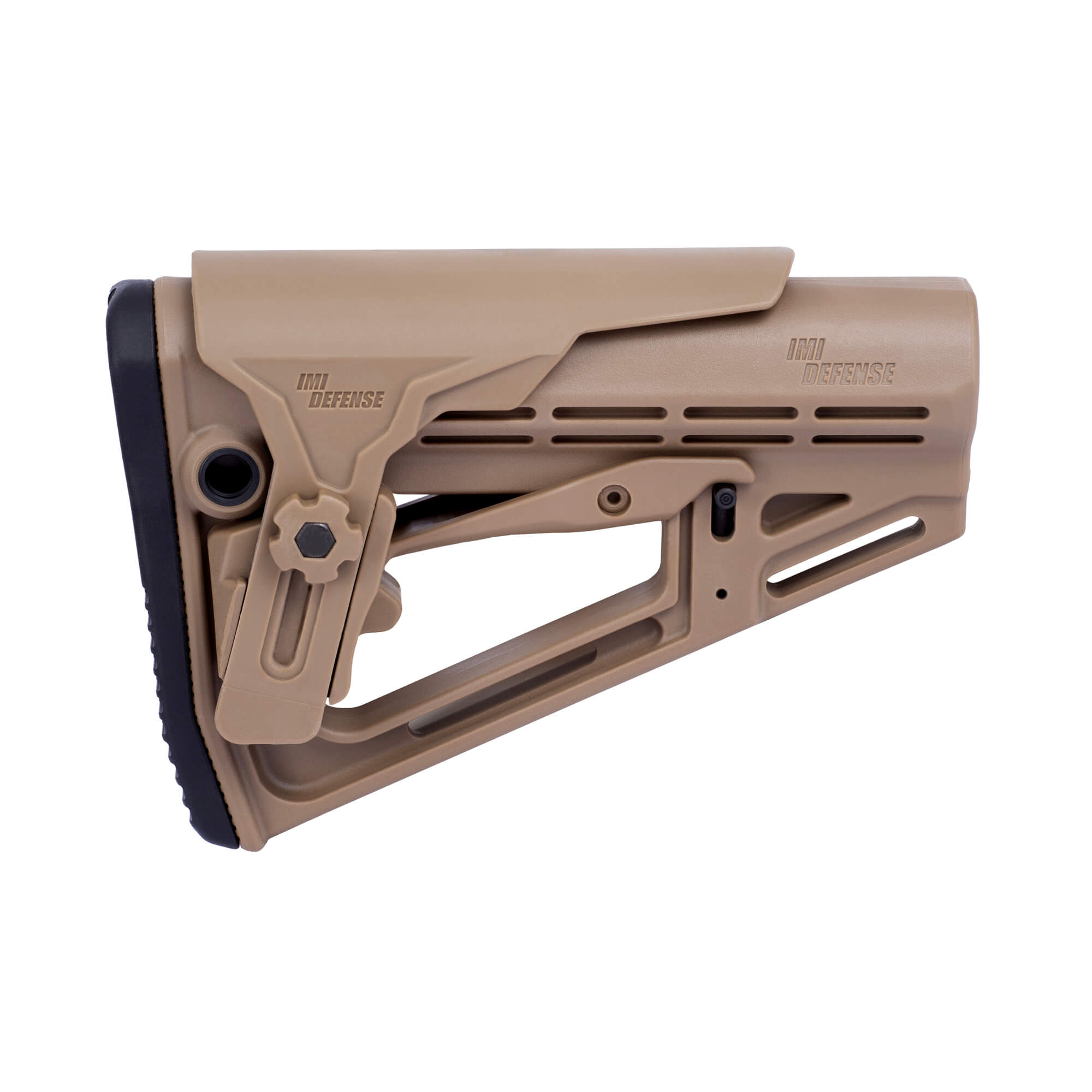 TS1 Tactical Stock with Adjustable Polymer Cheek Rest for AR15/M16