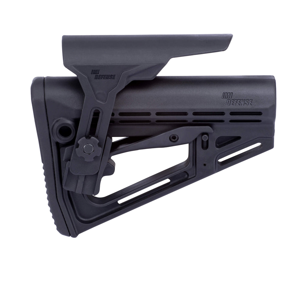 TS1 Tactical Stock with Adjustable Polymer Cheek Rest for AR15/M16