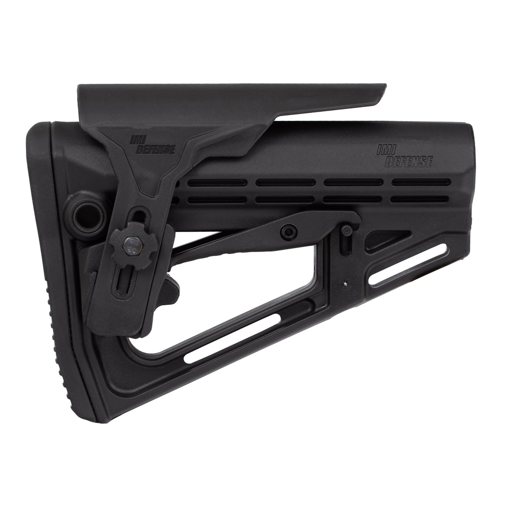 TS1 Tactical Stock with Adjustable Polymer Cheek Rest for AR15/M16