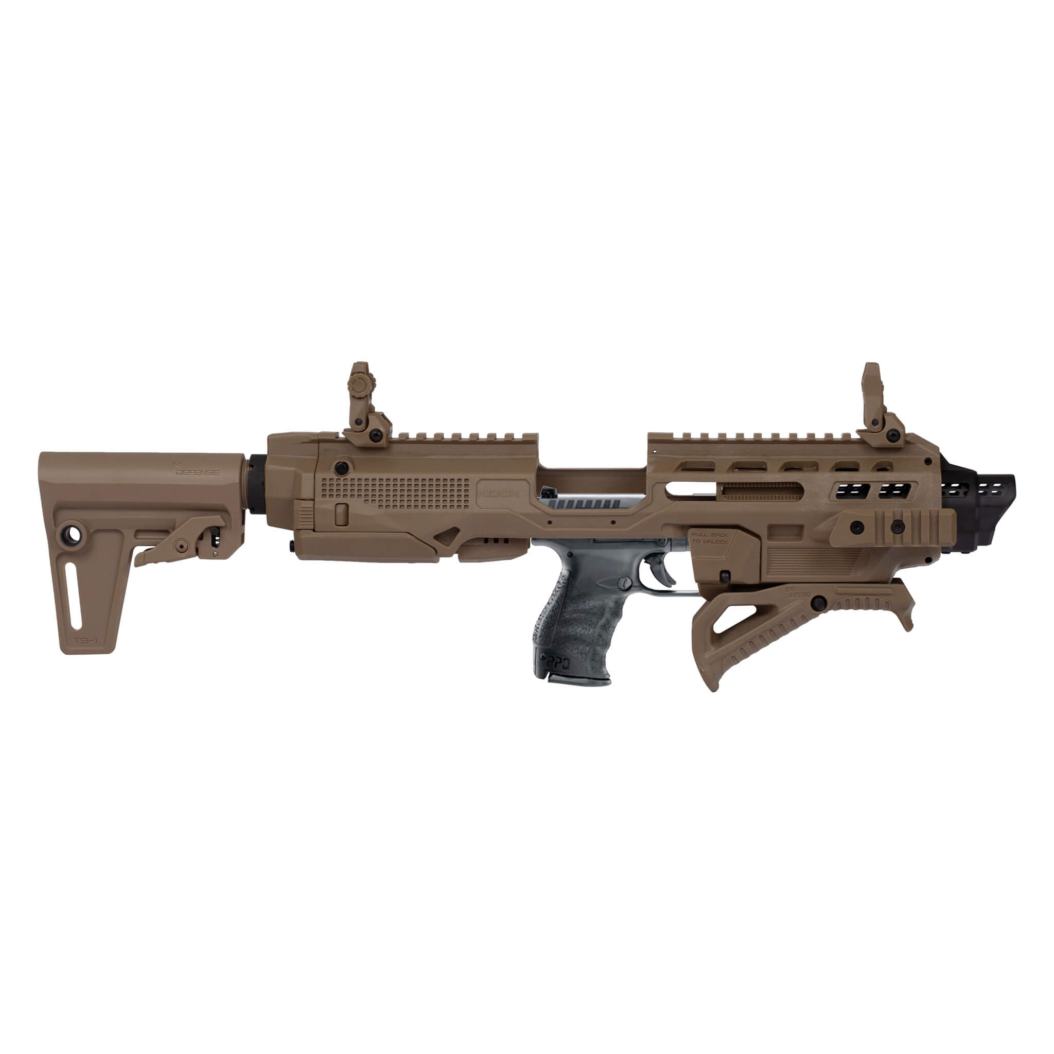 Kidon® for Walther® PPQ Pistols w/ K16 Adapter (Tan)