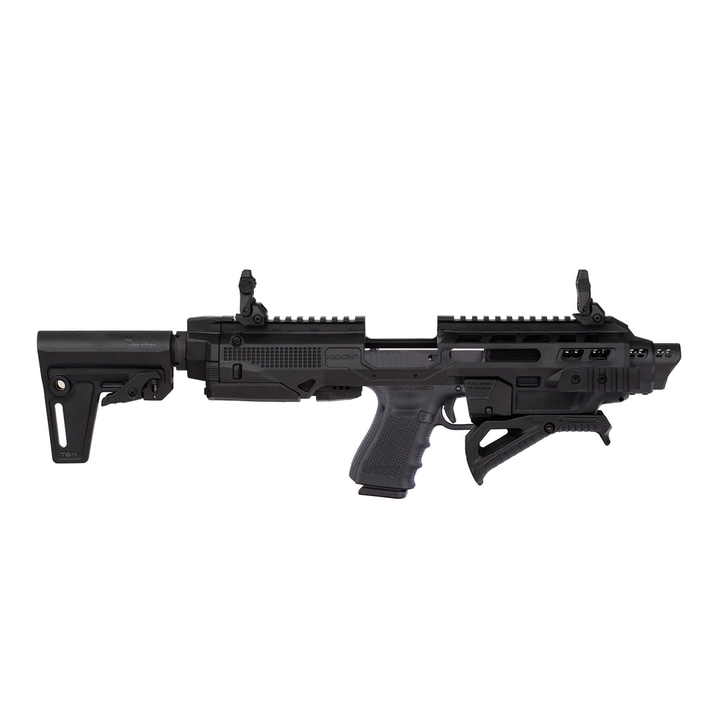 Kidon® for Glock®, Springfield Hellcat® Pro, Mossberg MC2C & Honor Guard Pistols w/ K1 Adapter (Black)