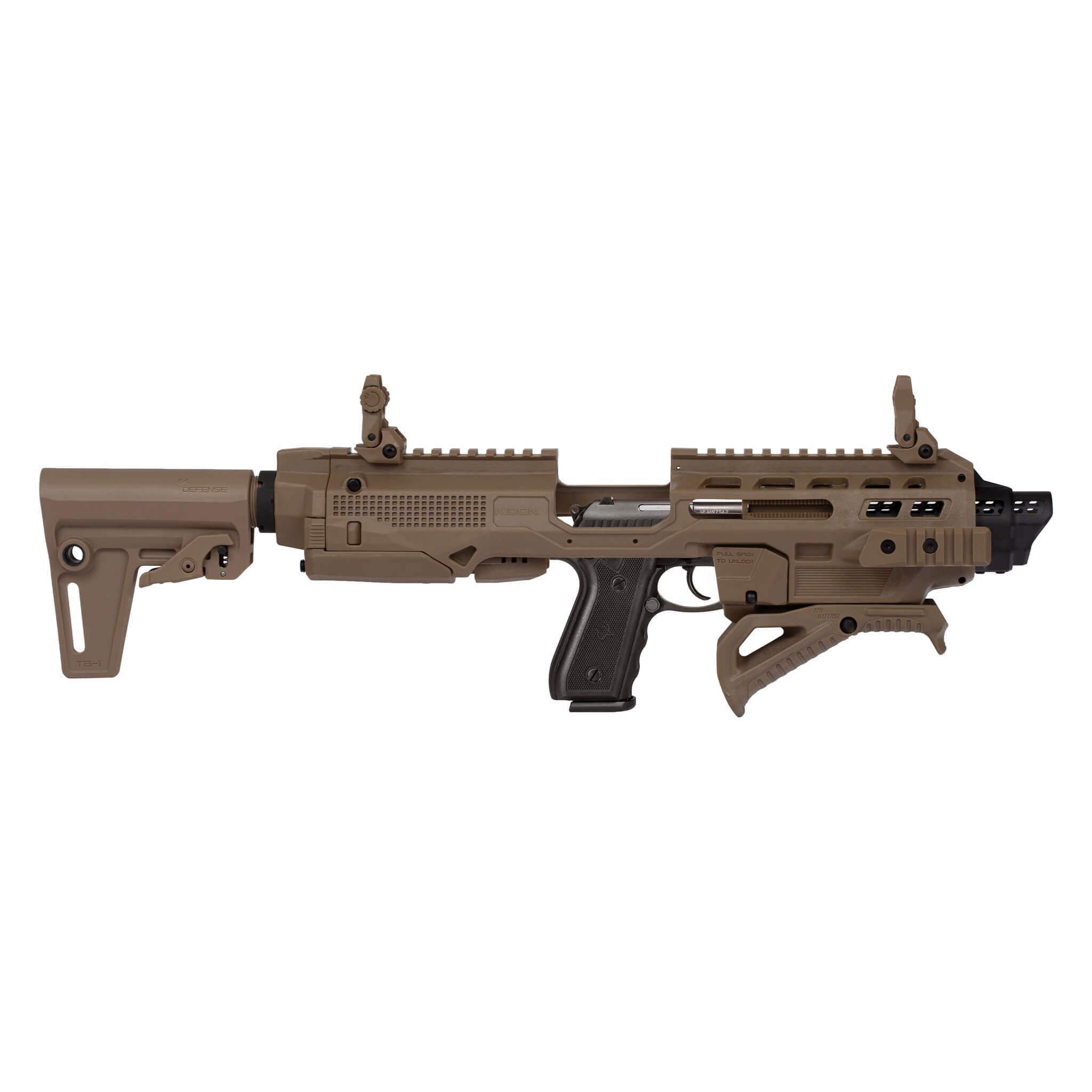 Kidon® for Beretta® 92A1/M9A1 & Taurus® 92 Pistols w/ K9 Adapter (Tan)