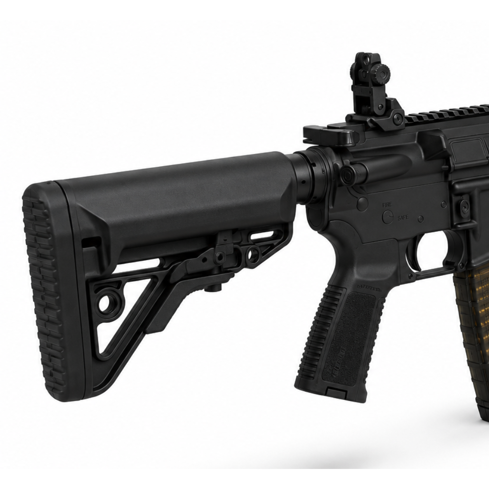Operator Enhanced Tactical Stock for AR15/M16/M4 Platforms