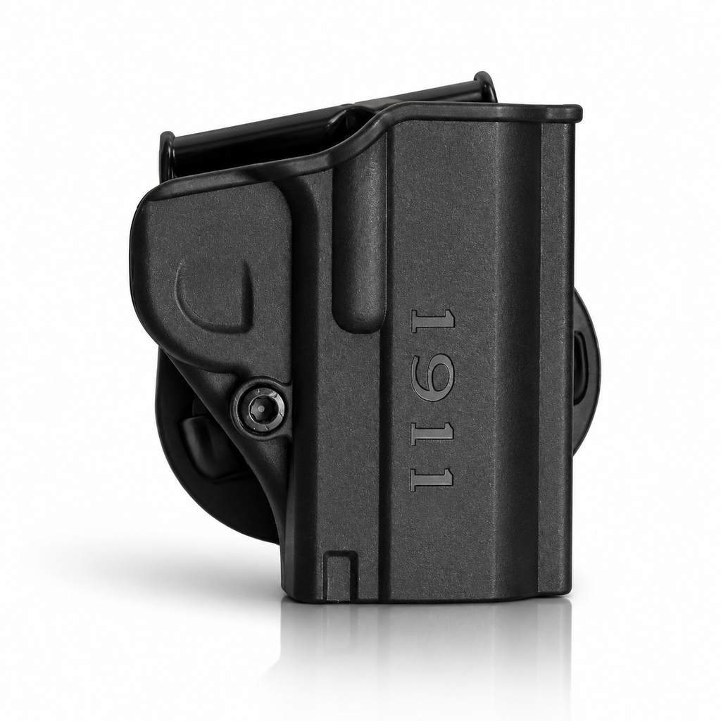 Level 1 Polymer Paddle Holster 1911 Officer’s Pistols