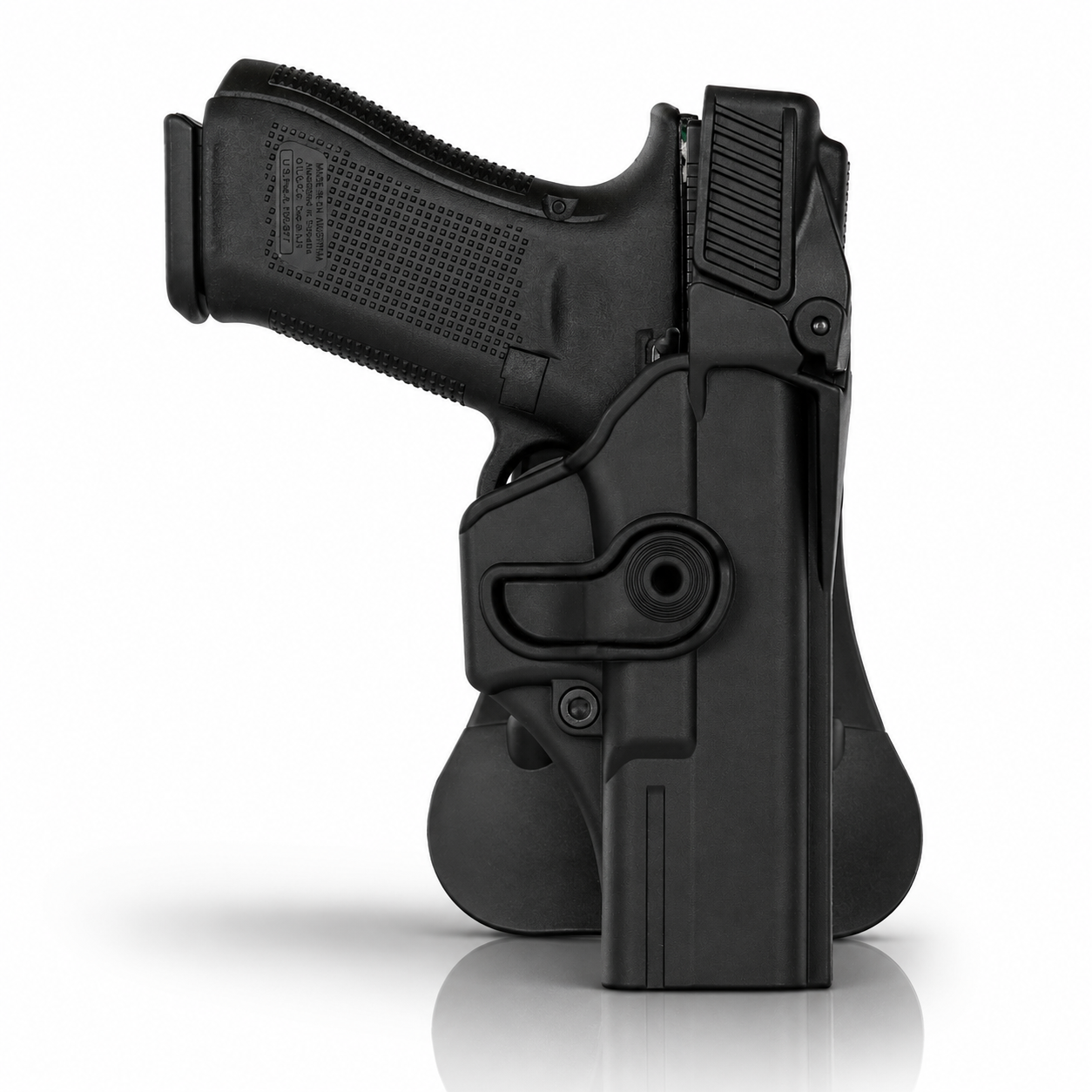 Level 3 Polymer Retention Roto Paddle Holster for Glock 17/22/28/31