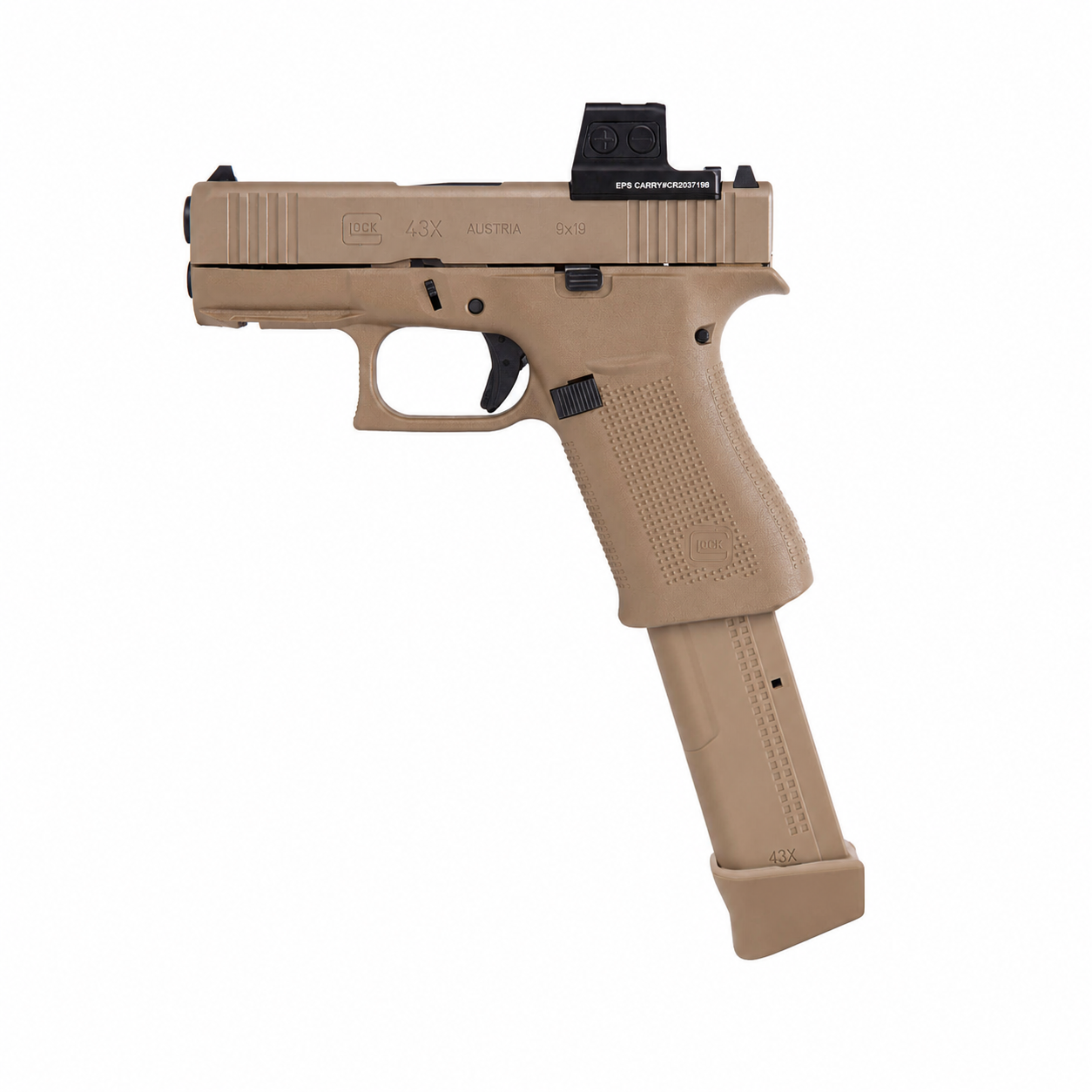 20-Round Polymer Magazine for Glock 43X & Glock 48