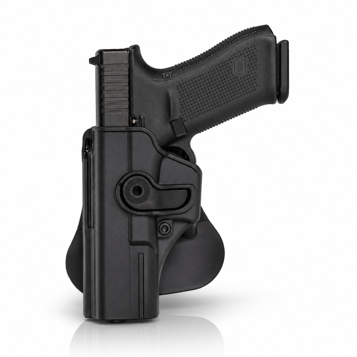 Level 2 Retention Roto Paddle Holster for Glock 17/22/28/31/34